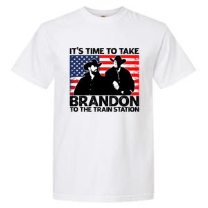 Its Time To Take Brandon To The Train Station Garment-Dyed Heavyweight T-Shirt