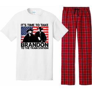 Its Time To Take Brandon To The Train Station Pajama Set