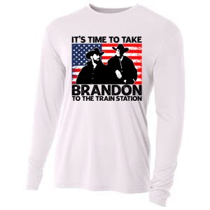 Its Time To Take Brandon To The Train Station Cooling Performance Long Sleeve Crew