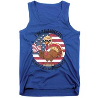 IM Thankful Trump Won 2024 Took American Back Thanksgiving Tank Top