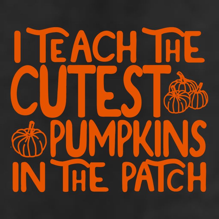 I Teach The Cutest Pumpkins In The Patch Halloween Teacher Trucker Hat