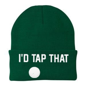 ID Tap That Funny Golf Knit Cap Winter Beanie