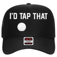 ID Tap That Funny Golf High Crown Mesh Back Trucker Hat