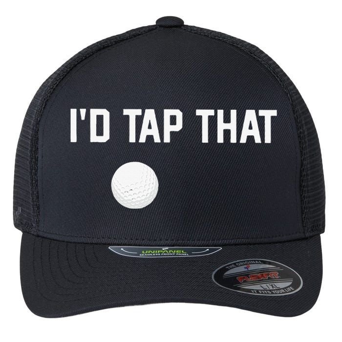 ID Tap That Funny Golf Flexfit Unipanel Trucker Cap