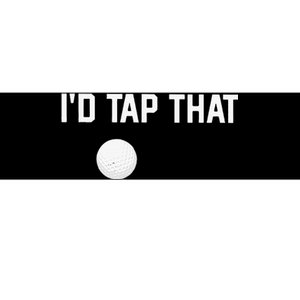 ID Tap That Funny Golf Bumper Sticker