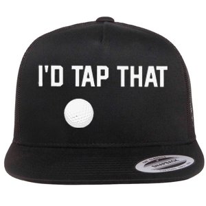 ID Tap That Funny Golf Flat Bill Trucker Hat