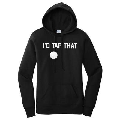 ID Tap That Funny Golf Women's Pullover Hoodie