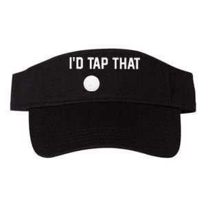 ID Tap That Funny Golf Valucap Bio-Washed Visor