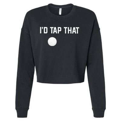 ID Tap That Funny Golf Cropped Pullover Crew