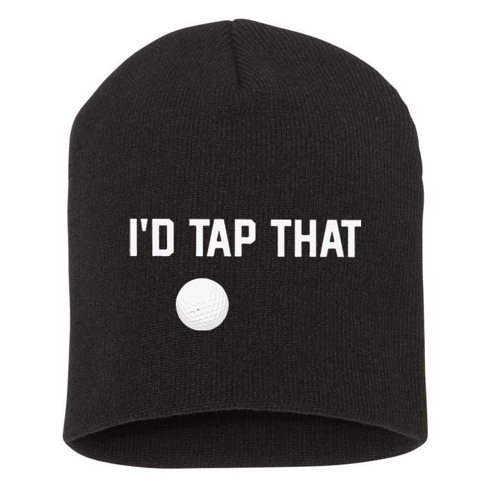 ID Tap That Funny Golf Short Acrylic Beanie