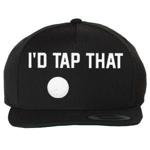 ID Tap That Funny Golf Wool Snapback Cap