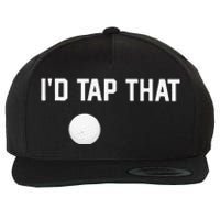 ID Tap That Funny Golf Wool Snapback Cap