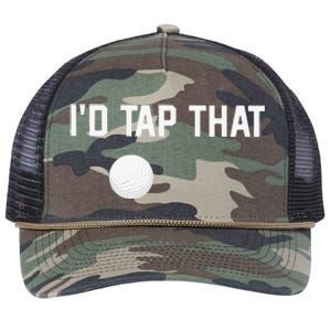 ID Tap That Funny Golf Retro Rope Trucker Hat Cap