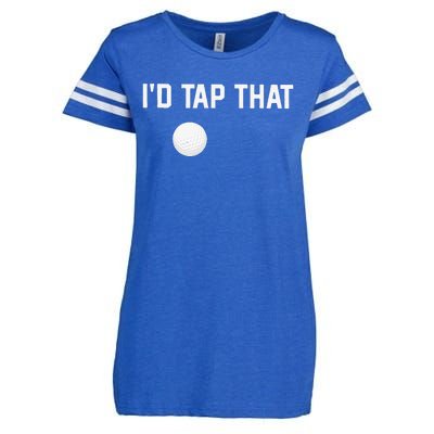 ID Tap That Funny Golf Enza Ladies Jersey Football T-Shirt