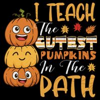 I Teach The Cutest Pumpkins In The Patch Rainbow Girls Boys Cooling Performance Crew T-Shirt