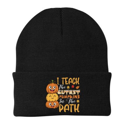 I Teach The Cutest Pumpkins In The Patch Rainbow Girls Boys Beanie