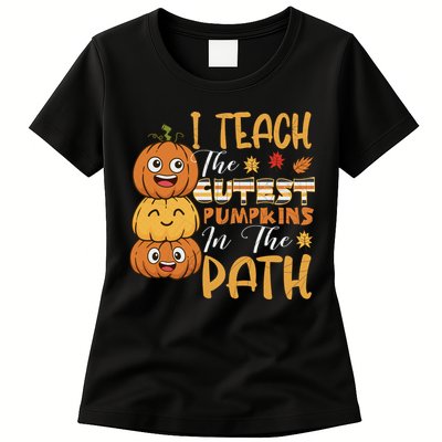 I Teach The Cutest Pumpkins In The Patch Rainbow Girls Boys Womens T-Shirt