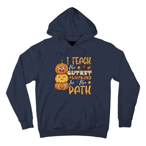 I Teach The Cutest Pumpkins In The Patch Rainbow Girls Boys Hoodie