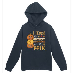 I Teach The Cutest Pumpkins In The Patch Rainbow Girls Boys Urban Pullover Hoodie