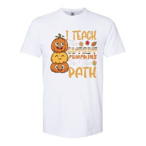 I Teach The Cutest Pumpkins In The Patch Rainbow Girls Boys Softstyle CVC T-Shirt