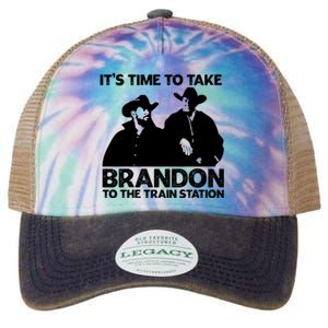 Its Time To Take Brandon To The Train Station Legacy Tie Dye Trucker Hat