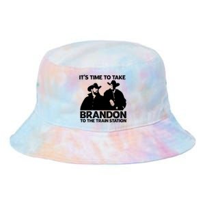 Its Time To Take Brandon To The Train Station Tie Dye Newport Bucket Hat