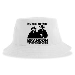 Its Time To Take Brandon To The Train Station Sustainable Bucket Hat