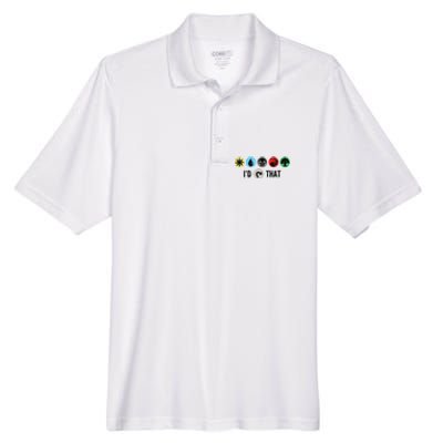 Id Tap That Gathering Magic Guild For Magic Lover Men's Origin Performance Pique Polo