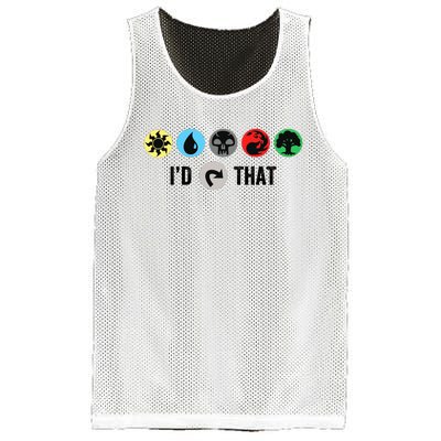 Id Tap That Gathering Magic Guild For Magic Lover Mesh Reversible Basketball Jersey Tank