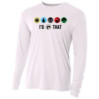 Id Tap That Gathering Magic Guild For Magic Lover Cooling Performance Long Sleeve Crew