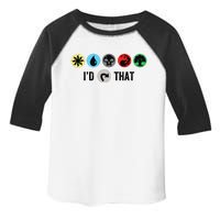 Id Tap That Gathering Magic Guild For Magic Lover Toddler Fine Jersey T-Shirt