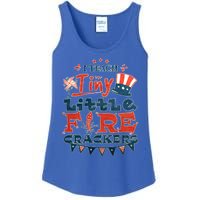 I Teach Tiny Little Firecrackers 4 Th Of July Patriotic Day Gift Ladies Essential Tank