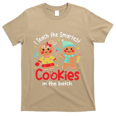 I Teach The Smartest Cookies In The Batch Christmas Teacher T-Shirt