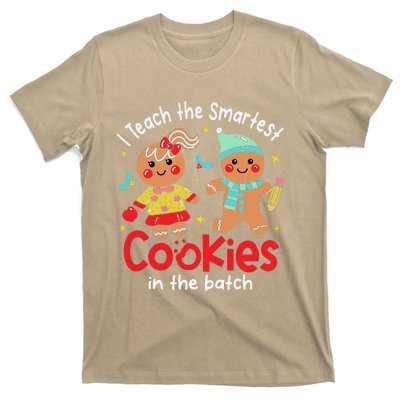 I Teach The Smartest Cookies In The Batch Christmas Teacher T-Shirt