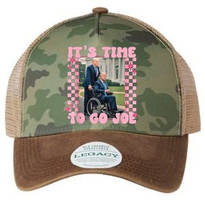 Its Time To Go Joe Funny Trump 2024 Legacy Tie Dye Trucker Hat