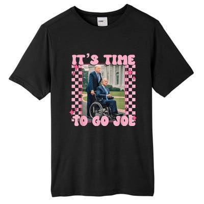 Its Time To Go Joe Funny Trump 2024 Tall Fusion ChromaSoft Performance T-Shirt