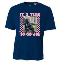 Its Time To Go Joe Funny Trump 2024 Cooling Performance Crew T-Shirt