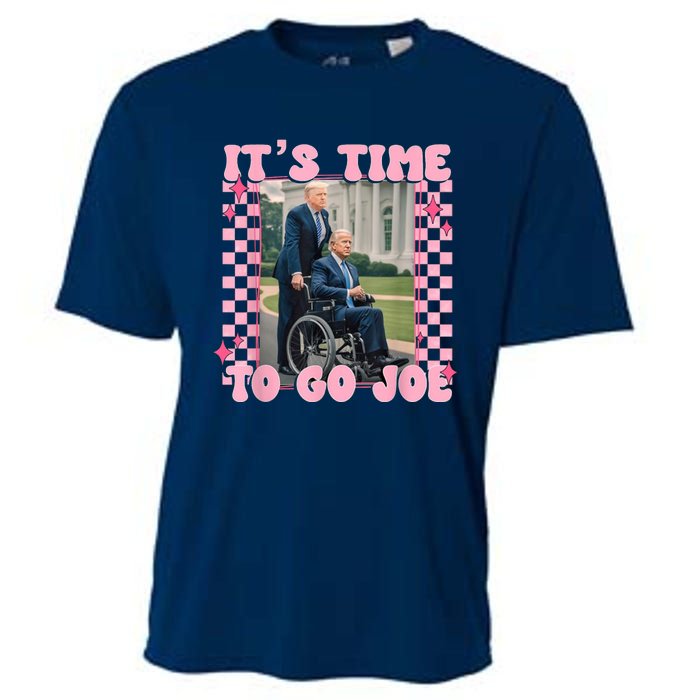 Its Time To Go Joe Funny Trump 2024 Cooling Performance Crew T-Shirt