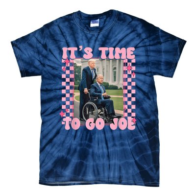 Its Time To Go Joe Funny Trump 2024 Tie-Dye T-Shirt