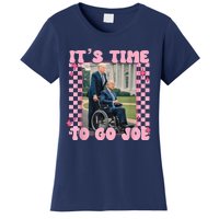 Its Time To Go Joe Funny Trump 2024 Women's T-Shirt