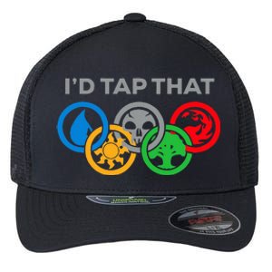 ID Tap That Card Games Untapped Lands Card Games Lovers Flexfit Unipanel Trucker Cap