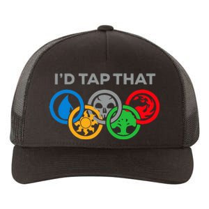 ID Tap That Card Games Untapped Lands Card Games Lovers Yupoong Adult 5-Panel Trucker Hat