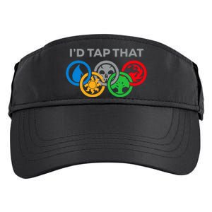 ID Tap That Card Games Untapped Lands Card Games Lovers Adult Drive Performance Visor