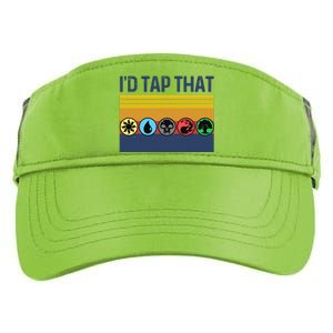 Id Tap That Gathering Magic Guild For Magic Lover Adult Drive Performance Visor