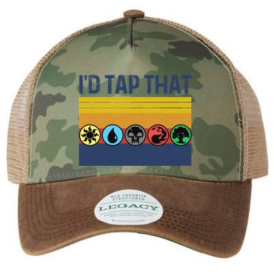 Id Tap That Gathering Magic Guild For Magic Lover Legacy Tie Dye Trucker Hat