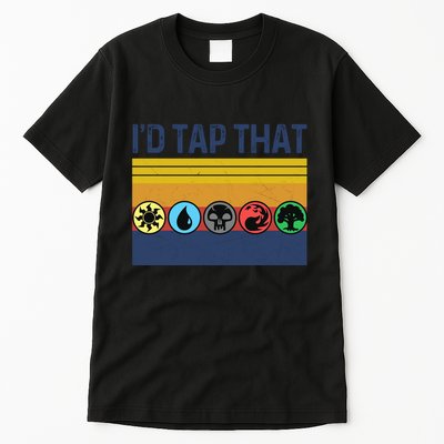 Id Tap That Gathering Magic Guild For Magic Lover Tall T-Shirt