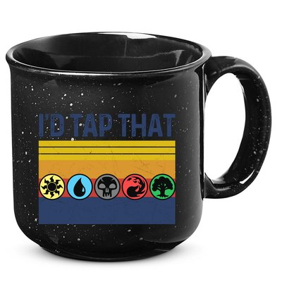 Id Tap That Gathering Magic Guild For Magic Lover 15oz Campfire Ceramic Mug