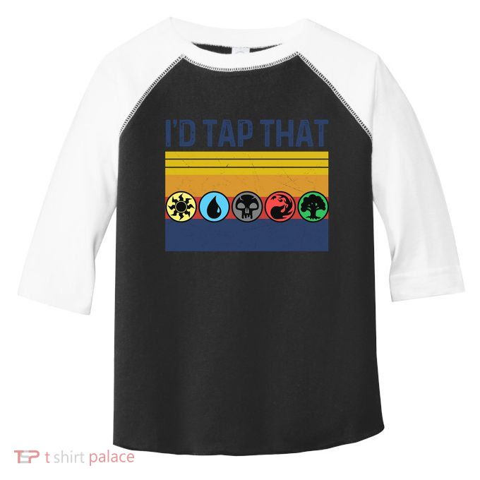 Id Tap That Gathering Magic Guild For Magic Lover Toddler Fine Jersey T-Shirt
