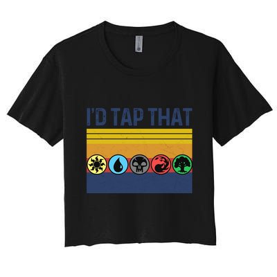 Id Tap That Gathering Magic Guild For Magic Lover Crop Top