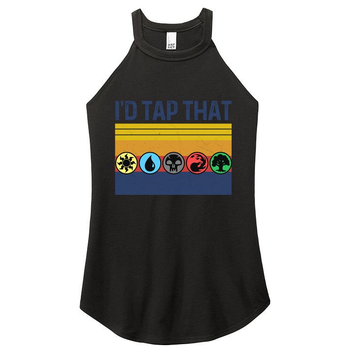 Id Tap That Gathering Magic Guild For Magic Lover Women's Perfect Tri Rocker Tank